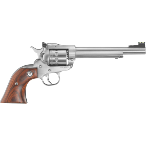 Ruger Single-Nine 22 Winchester Magnum Rimfire (WMR) Revolver 6.5" Stainless Barrel 9 Round Wood Grip