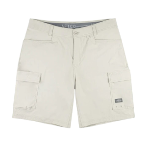 AFTCO Men's Deckhand Shorts Pelican 30" Waist 9" Inseam