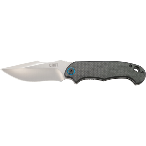 CRKT P.S.D. (Particle. Separation. Device.) Assisted Opening Pocket Knife 3.63" Clip Point 1.4116 Satin Blade Carbon Fiber/G-10 Handle Carbon Fiber