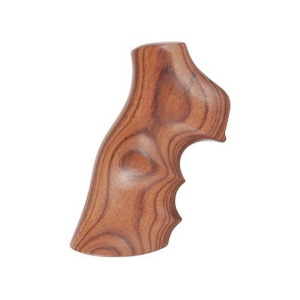 Hogue Fancy Hardwood Grips with Finger Grooves for Ruger GP100, Super Redhawk Pau Ferro