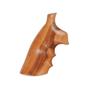 Hogue Fancy Hardwood Grips with Finger Grooves for S&W N-Frame Square Butt Goncalo Alves
