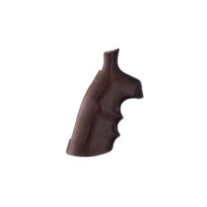 Hogue Fancy Hardwood Grips with Finger Grooves for S&W N-Frame Square Butt Pau Ferro