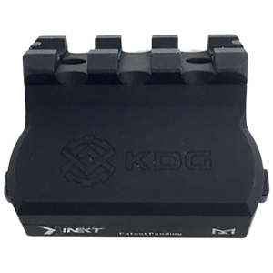 Kinetic Development Group Kinect Offset QD Weapon Light Mount for Surefire Scout Light M-LOK Black