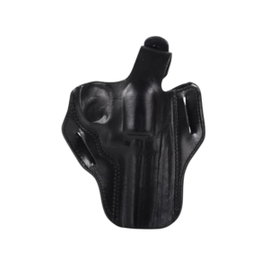 DeSantis Gunhide Thumb Break Scabbard OWB Holster Right Hand Ruger GP100 4" Leather Black