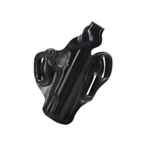 DeSantis Gunhide Thumb Break Scabbard OWB Holster Right Hand 1911 Government Leather Black