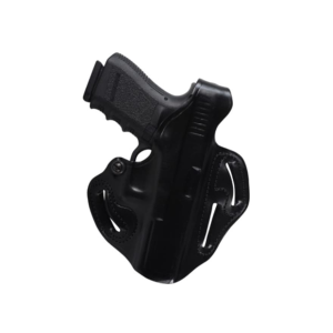 DeSantis Gunhide Thumb Break Scabbard OWB Holster Right Hand Glock 17, 22, 31, 47 Leather Black