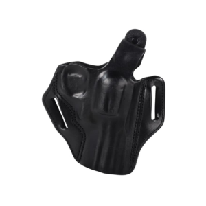 DeSantis Gunhide Thumb Break Scabbard OWB Holster Right Hand S&W L Frame 3" Leather Black