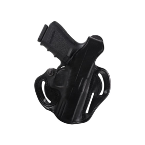 DeSantis Gunhide Thumb Break Scabbard OWB Holster Right Hand Glock 19, 19X, 23, 32, 45 Leather Black