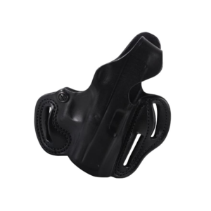 DeSantis Gunhide Thumb Break Scabbard OWB Holster Right Hand Glock 26, 27, 33 Leather Black