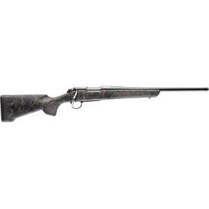Bergara B-14 Stoke Compact Bolt Action Rifle 308 Winchester 20" Graphite Black Threaded Barrel Graphite Black Frame Black/Tan Field Stock