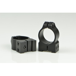 Warne CZ 527 16mm Dovetail 1" Scope Rings Matte Black Medium