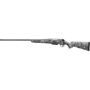 Winchester XPR Extreme Bolt Action Rifle 270 Winchester Left Hand 24" Fluted Tungsten Threaded Barrel Tungsten Frame TrueTimber Midnight Field Stock