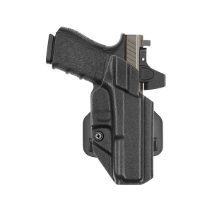 Tulster Range+ Paddle OWB Holster Right Hand for Glock 17, 22, 31, 47 Kydex Black - Tulster