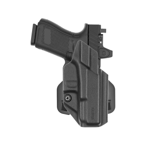 Tulster Range+ Paddle OWB Holster Right Hand for Glock 19, 19X, 23, 25, 32, 44, 45 Kydex Black - Tulster