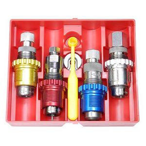 Lee Breech Lock Carbide 380 ACP Sizing, Mouth Expanding, Bullet Seating, Crimp 4 Die Set