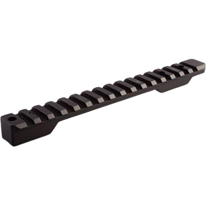 Talley 1-Piece Picatinny Scope Base Savage 110 Through 116 Round Rear, Axis Long Action (8-40 Screws) Matte Black