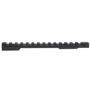 Talley 1-Piece Picatinny 20 MOA Elevated Scope Base Remington 700 Short Action Matte Black