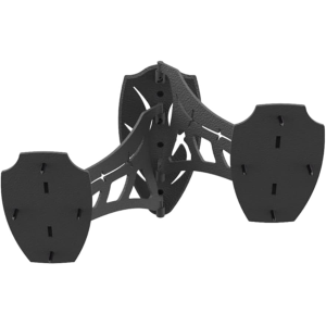 Skull Hooker Dual Shoulder Deer Mount Bracket Black