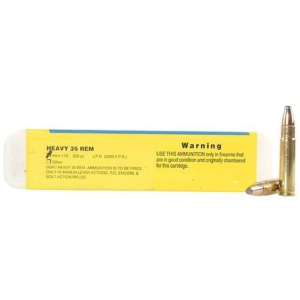 Buffalo Bore 35 Remington Ammo 220 Grain Jacketed Flat Nose Box of 20