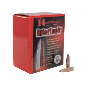 Hornady InterLock 8mm (323 Diameter) Bullets 195 Grain Spitzer with Cannelure Box of 100