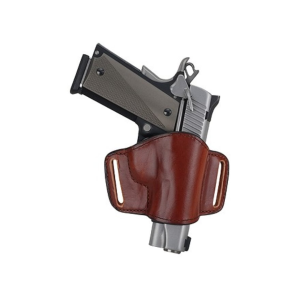 Bianchi 105 Minimalist OWB Holster Right Hand Browning Hi-Power, 1911 Government Leather Tan