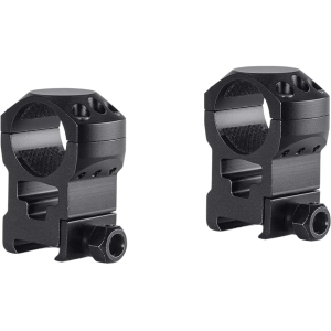 Hawke Sport Optics Tactical Match Airgun Weaver 1" Scope Rings Matte Extra-High - Hawke Sport Optics