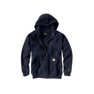 Carhartt Men's Rain Defender Loose Fit Heavyweight Full Zip Hoodie New Navy XL