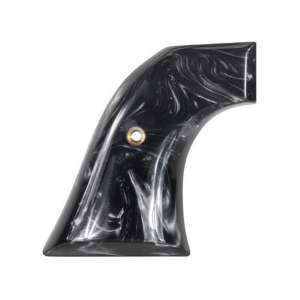 Hogue Cowboy Grips for Ruger Blackhawk, Single Six, Vaquero Pearlized Black