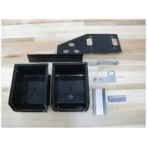 Inline Fabrication Case Ejector System for the RCBS Rock Chucker Single Stage Press with Black Bullet Trays