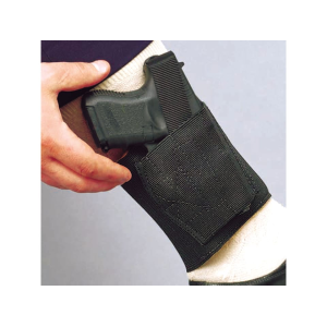 DeSantis Gunhide Apache Ankle Holster Right Hand Glock 26, 27, 33 Nylon Black