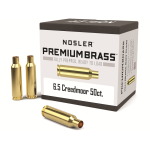 Nosler Premium 6.5 Creedmoor Brass Box of 50