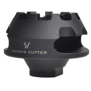 Strike Industries Cookie Cutter Compensator 7.62mm 5/8"-24 Thread Steel Matte