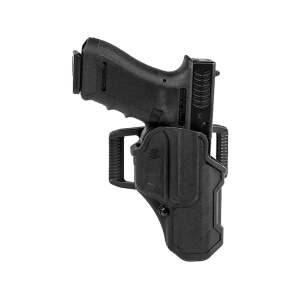 BLACKHAWK! T Series L2C OWB Holster Right Hand Glock 19,19X, 23, 26, 27, 32, 33, 45 Polymer Black