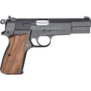 Springfield Armory SA-35 9mm Luger Pistol 4.7" Barrel 15+1 Round Blued Slide Brown Grip Blued Frame