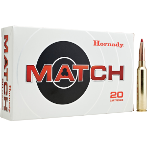 Hornady Match 300 PRC Ammo 225 Grain Hornady ELD Match Polymer Tip Box of 20