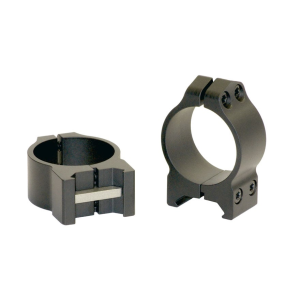 Warne Maxima Weaver 30mm Scope Rings Matte Black Low