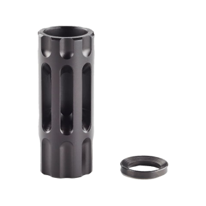Wilson Combat Q-Comp Muzzle Brake 7.62mm 5/8"x24 Thread Steel Black