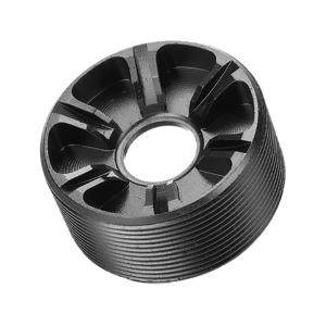 Griffin Armament Front Cap for 9mm Luger Stainless Steel Black