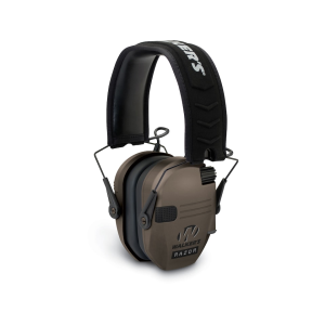 Walker's Razor Slim Low Profile Electronic Ear Muffs Flat Dark Earth
