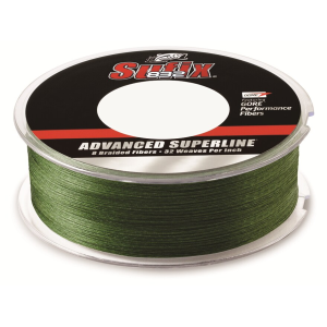 Sufix 832 Braided Fishing Line 30lb 600yd Low-Vis Green