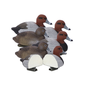 Higdon Standard Foam Filled Red Head Duck Decoy Polymer 6PK - Higdon