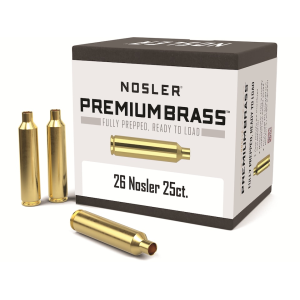 Nosler Premium 26 Nosler Brass Box of 25