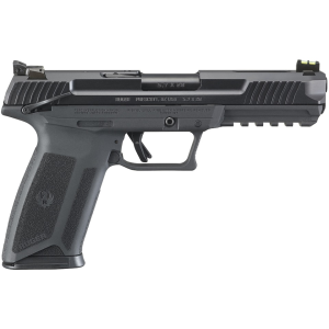 Ruger 5.7 5.7x28mm FN Pistol 4.94" Barrel 20+1 Round Black Oxide Slide Black Grip Black Frame