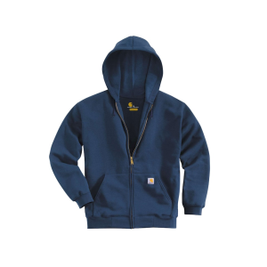 Carhartt Men's Loose Fit Midweight Full Zip Hoodie New Navy XL Tall