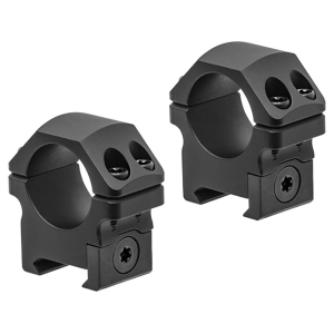 UTG Pro P.O.I Picatinny 1" Scope Rings Matte Black Low
