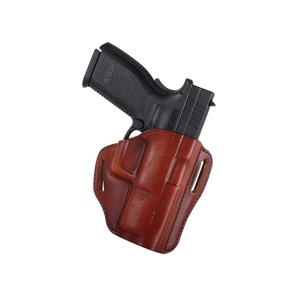 Bianchi 57 Remedy OWB Holster Right Hand S&W M&P Shield Leather Tan
