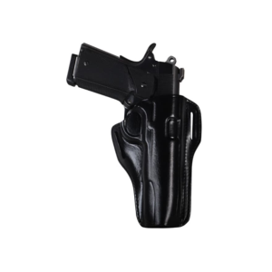 Bianchi 57 Remedy OWB Holster Right Hand 1911 Government Leather Black