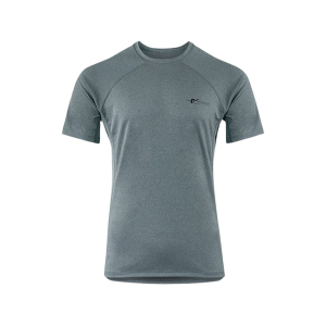 Stone Glacier Men's Avro Synthetic Crew Short Sleeve Crew Neck T Shirt Stone Gray Medium