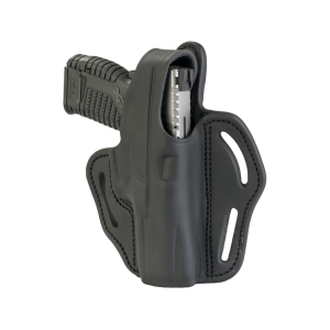 1791 Gunleather Thumb Break OWB Holster Left Hand Glock 17, 19, 19X, 22, 23, 26, 27, 31, 32, 33, 38, 45, 47, S&W M&P 9, M&P 40, M&P Shield, Sig P228, P229 Leather Black