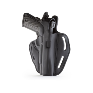 1791 Gunleather Thumb Break OWB Holster Right Hand 1911 Government Leather Black
